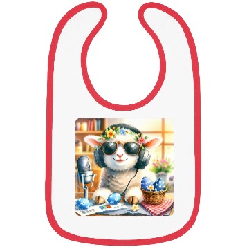 Discover Easter Lamb Cozy Sunglasses Treats Bibs