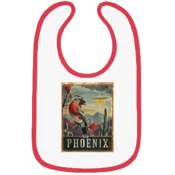 Discover Retro Phoenix Arizonna Bibs