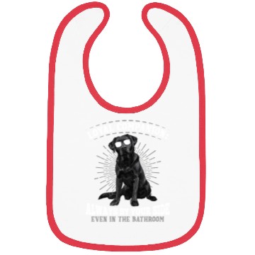 Discover Black Labrador Loyal Companion Labrador Lovers Bibs