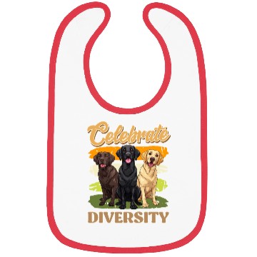 Discover Labrador Retriever CELEBRATE DIVERSITY Labrador Bibs