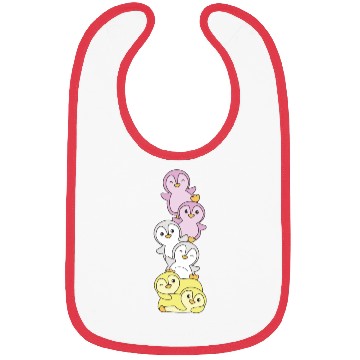 Discover Twink Flag Pride Lgbtq Cute Penguin Bibs