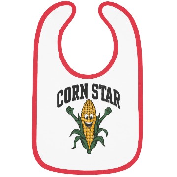 Discover Funny Farm Food Bibs Corny Cob Farmer Corn Star