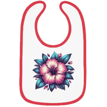 Discover Blooming Beauty Hibiscus Bibs