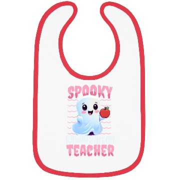 Discover Kindergarten Teacher Spooky Kindergarten Teacher Bibs