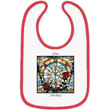 Discover "Time" church window design Bibs