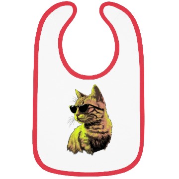 Discover Japanese Bobtail Cat Sunglasses Bibs