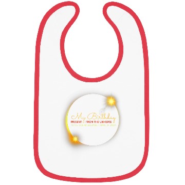 Discover Solar Eclipse Birthday Present Universe Bibs