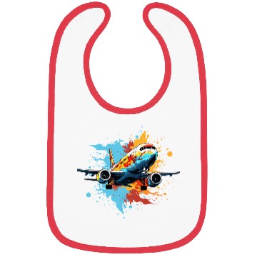 Discover Aircraft Graffiti Bibs