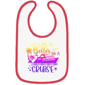 Discover Escape every day life is belle on a cruise Bibs