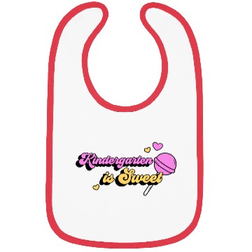 Discover Kindergarten Is Sweet Bibs