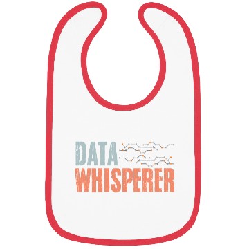 Discover Data Whisperer Vintage Data Science Data Scientist Bibs