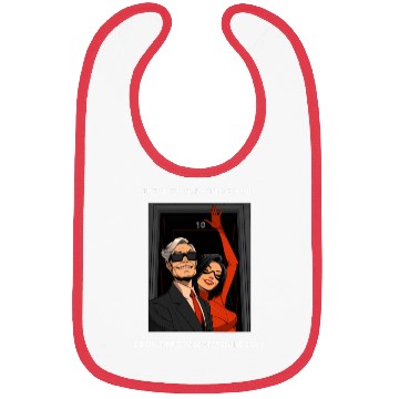 Discover Black door number 10 Art Design Bibs