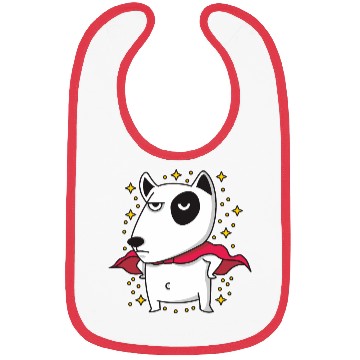 Discover Super Bull Terrier Bibs