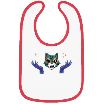 Discover Witch cat Bibs