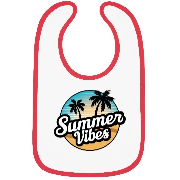 Discover Tropical Sunset Escape Bibs