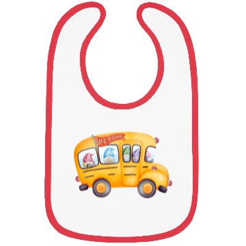 Discover Back to School Collection: School Bus Bibs