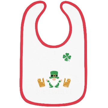 Discover Its Ireland Somewhere Irish Gnome St Patrick's Day Bibs