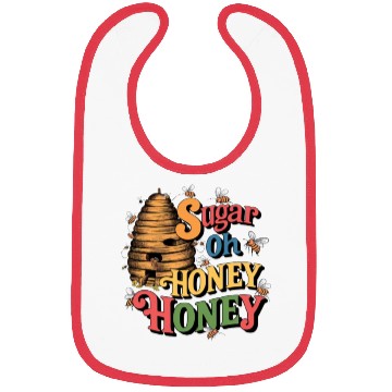 Discover Topography "Sugar Oh Honey Honey" Bibs