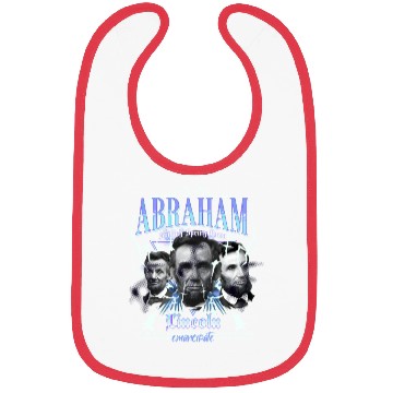 Discover History Bootleg Abraham Lincoln Bootleg Retro Rap Bibs