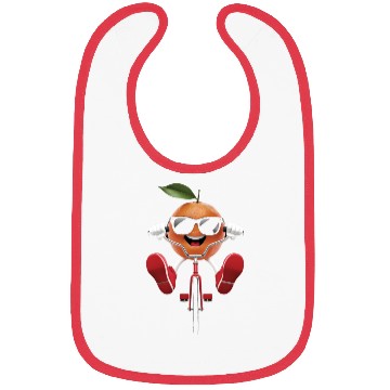 Discover Mandarin Cycling On Bike Realistic Bibs