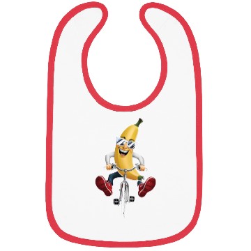 Discover Banana Cycling On Bike Realistic Bibs