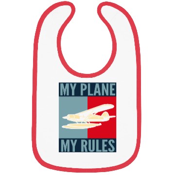 Discover Pilot My Airplane My Rules Bibs