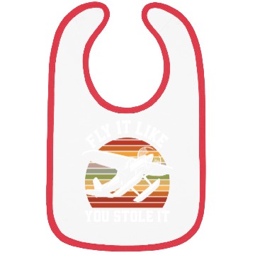 Discover Funny Sport Pilot Pilots Bibs