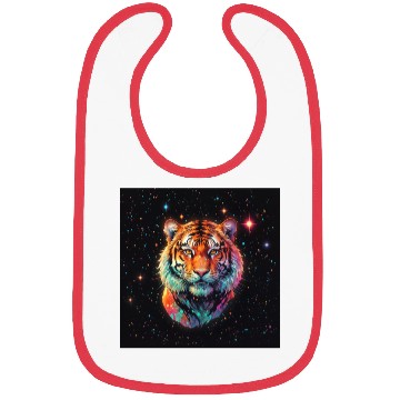 Discover Tiger watching from the stars Bibs