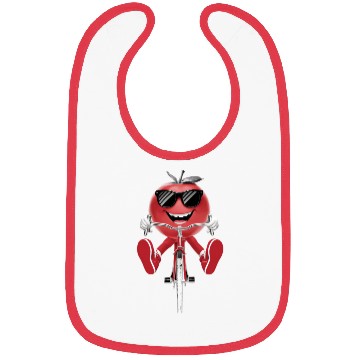 Discover Persimmon Cycling On Bike Realistic Bibs