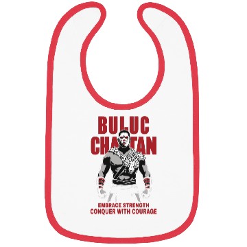 Discover Maya God, Buluc Chabtan Embrace Strength Conquer Bibs