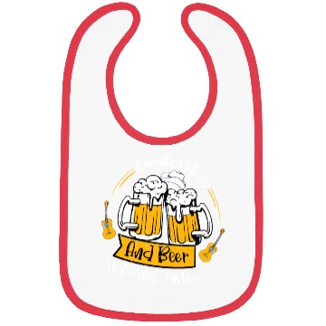 Discover Country Music And Beer That's Why I'm Here Cowboy Bibs