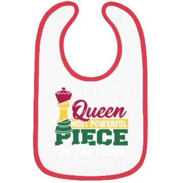 Discover Black Queen Most Powerful Piece African American Bibs