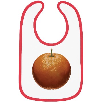 Discover Orange Realistic Bibs