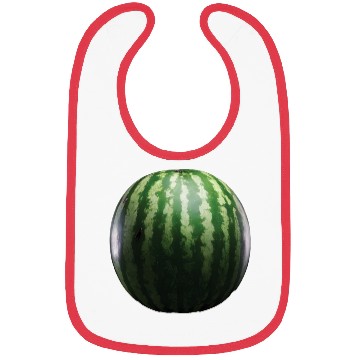 Discover Watermelon Realistic Bibs