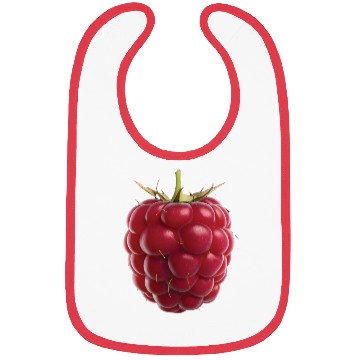 Discover Raspberry Realistic Bibs