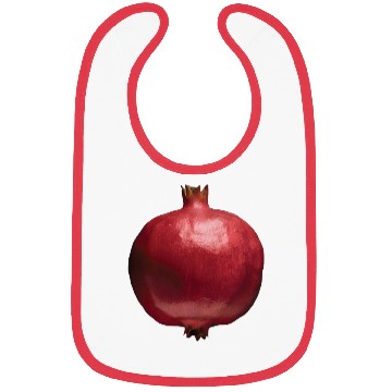 Discover Pomegranate Realistic Bibs