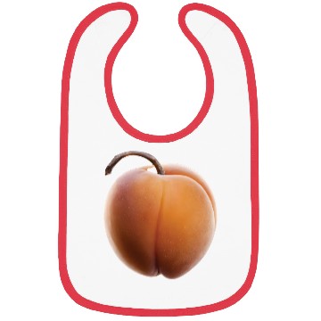 Discover Apricot Realistic Bibs