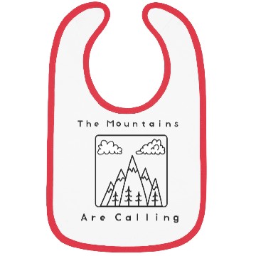 Discover The Mountains Are Calling Bibs