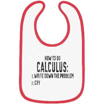 Discover Fanny Calculus Challenge College Math Struggle Bibs