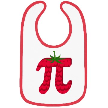 Discover Raspberry Funny Pi Day Pie Math Lover Student Bibs