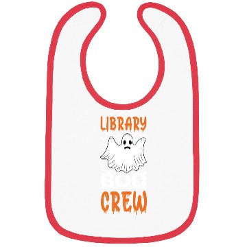 Discover Libary Boo Crew Bibs
