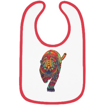 Discover Dark Cat Alebrije Bibs