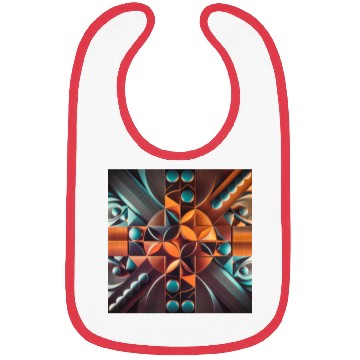 Discover Geometric Symphony Bibs