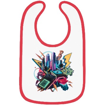 Discover Modern Pop Culture Bibs