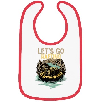Discover Let's Go Rafting White Water Paddling Bibs