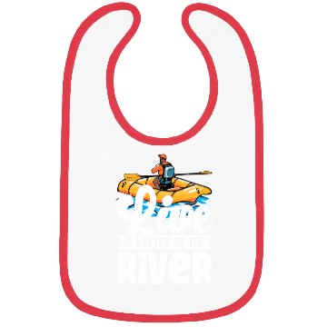 Discover Live Is Better At The River White Water Rafting Bibs