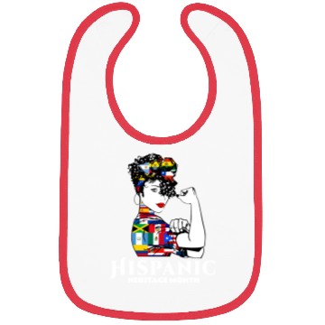 Discover Hispanic Heritage Month Latino Countries Flag Bibs