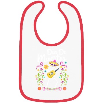 Discover Dia De Muertos Death Skeleton Commemoration Bibs