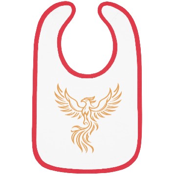 Discover Phoenix Majestic Tribal Art Bird Fire Symbol Bibs