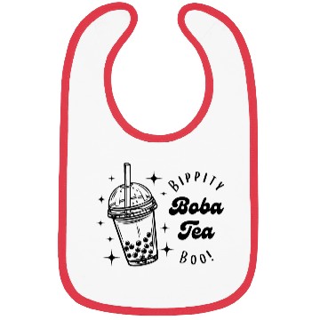 Discover Boba Tea Lover Bibs